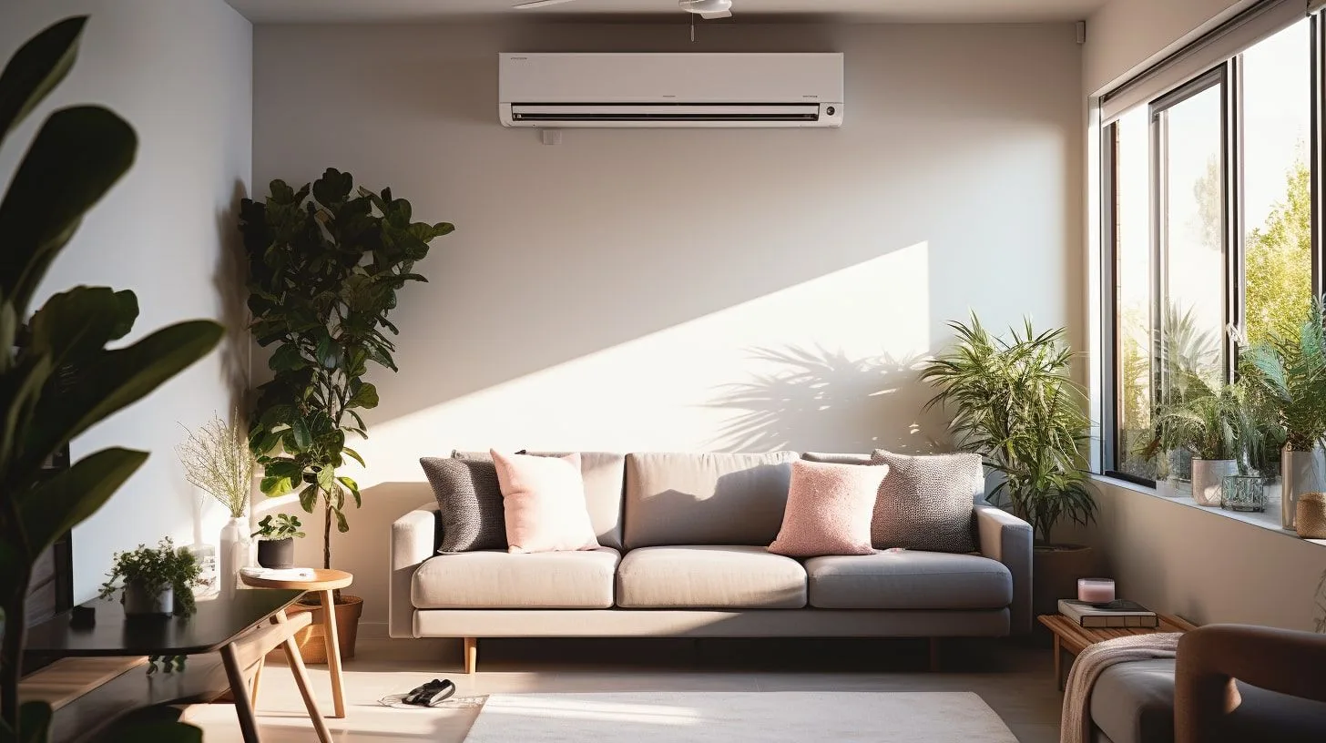 airco in huiskamer