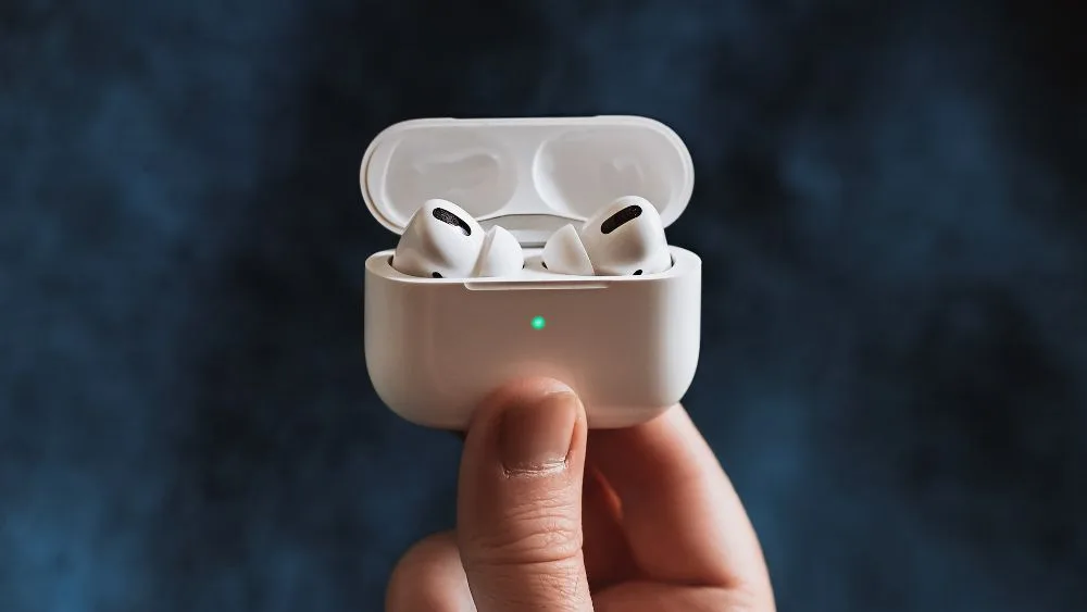 airpods vooraanzicht
