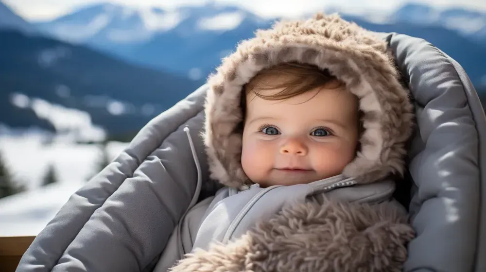 Baby in buggy