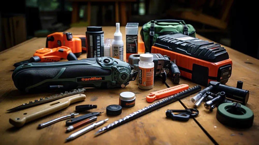 Gereedschap op tafel