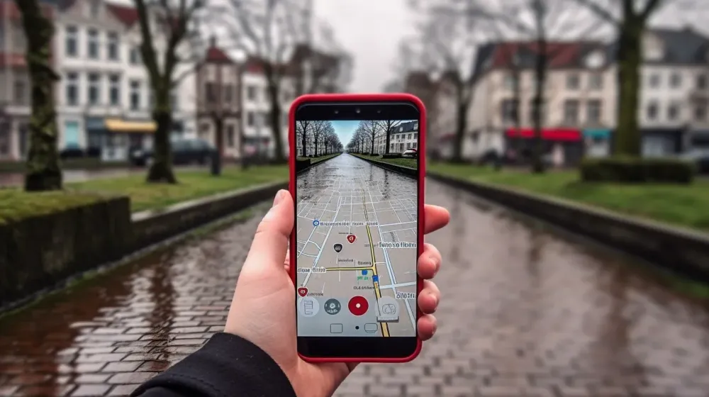 gps in straat
