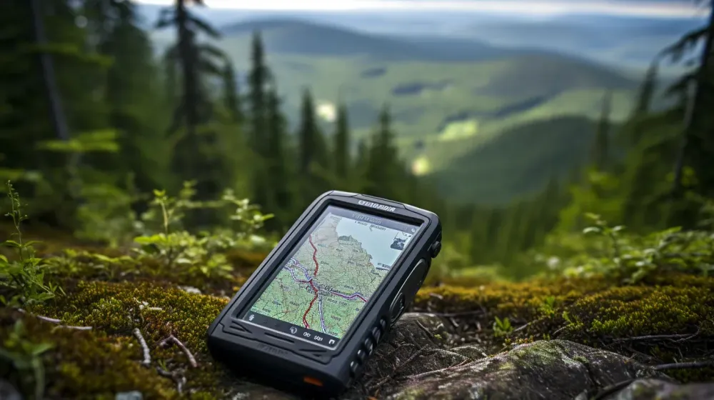 gps in berglandschap