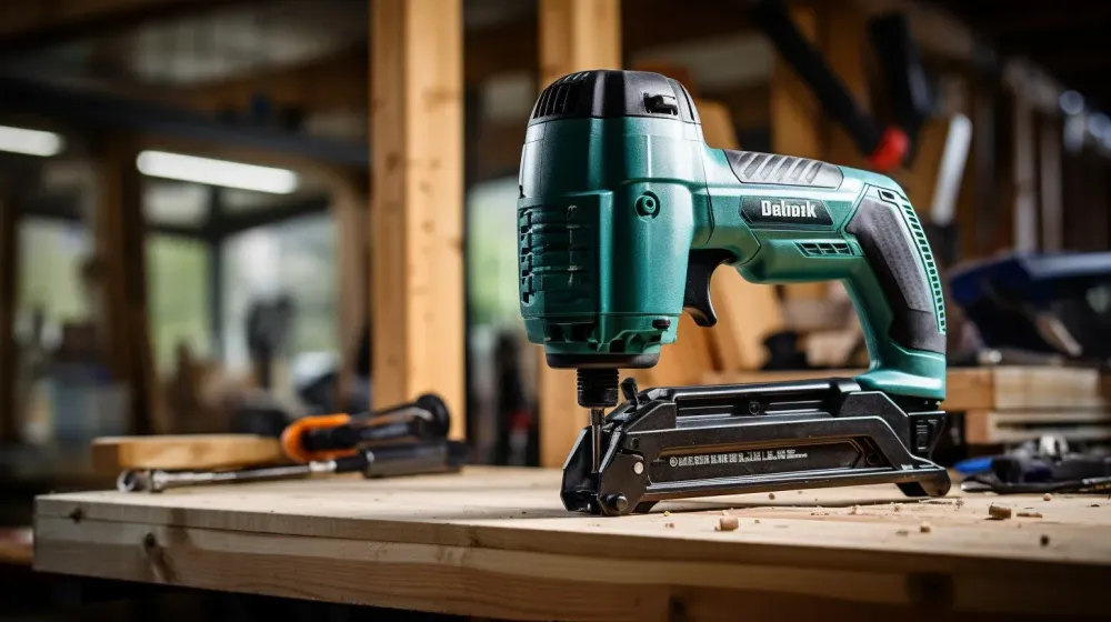Tacker op houten ondergrond