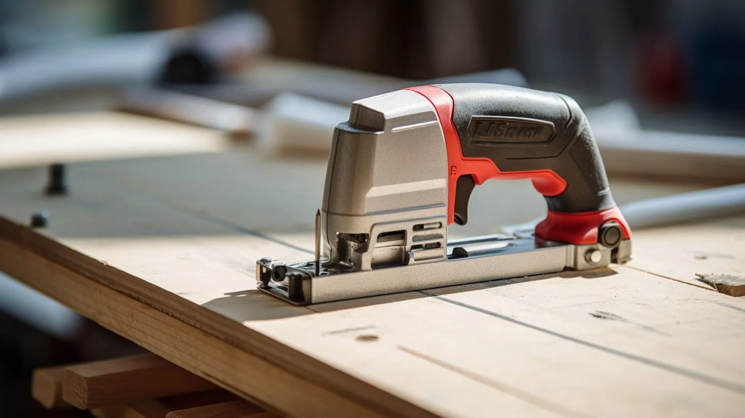 Tacker op houten ondergrond