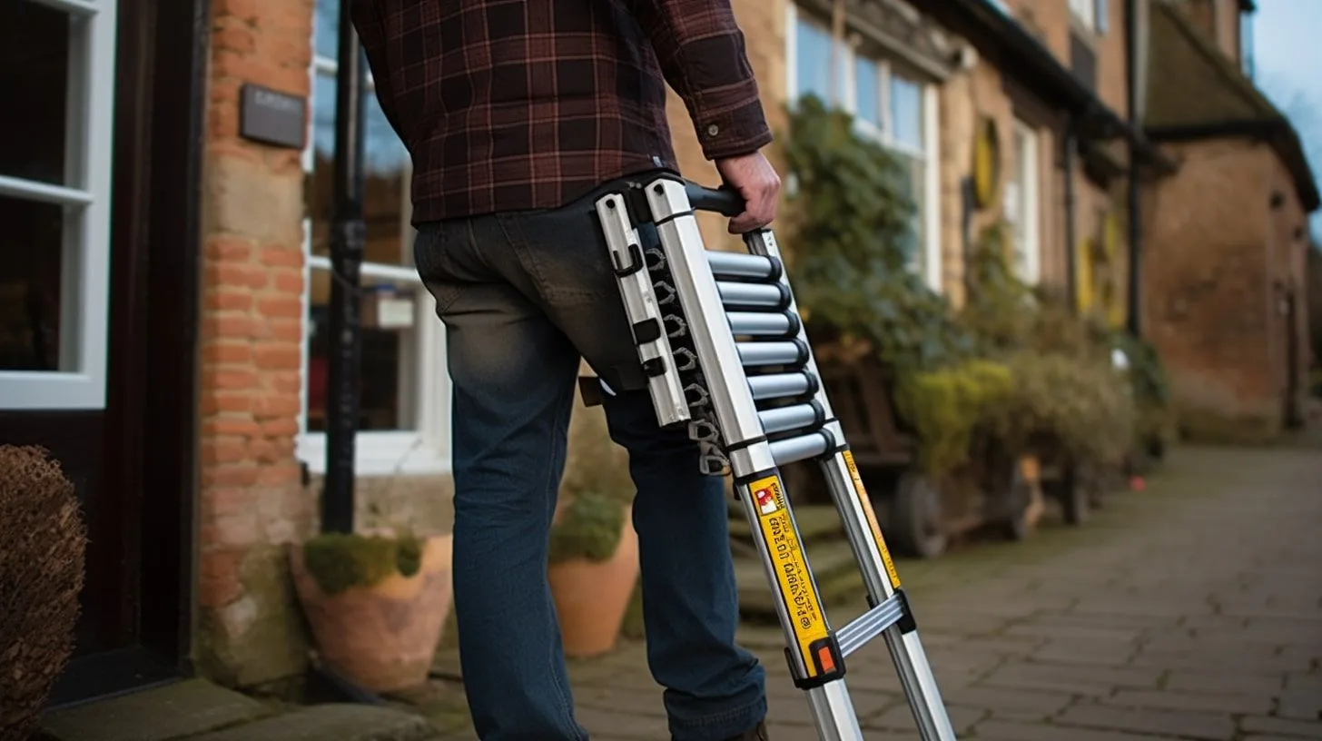 Man draagt ladder