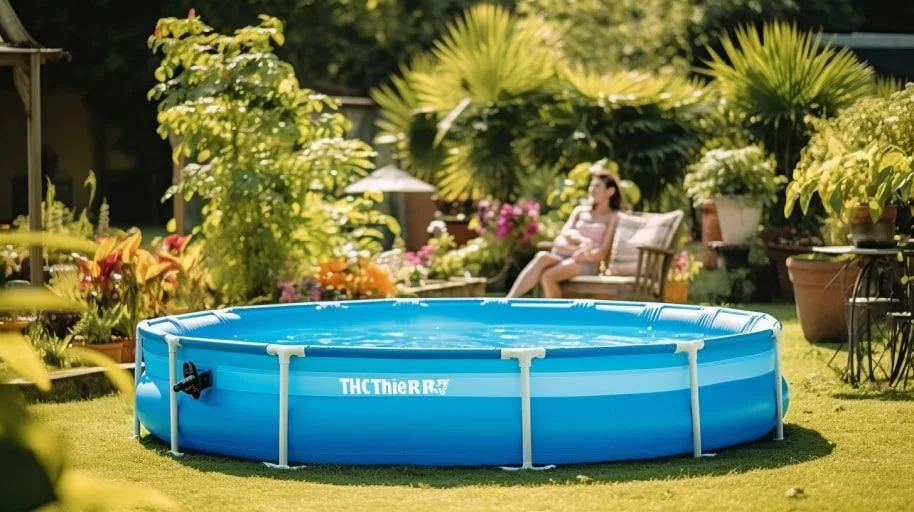 Zwembad in de tuin